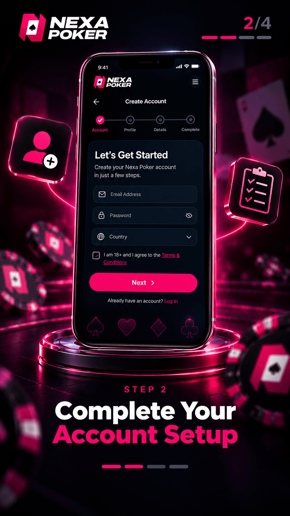 Create Your Account